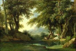Narcissus Admiring his Reflection (Pierre Henri de Valenciennes) - Muzeo.com