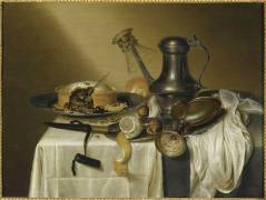 Nature morte au pâté (Maerten Boelema de Stomme) - Muzeo.com