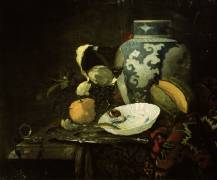 Nature morte au pot à gingembre (Willem Kalf) - Muzeo.com