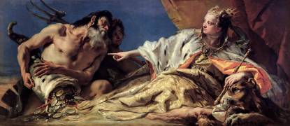 Neptune offering gifts to Venice (Giambattista Tiepolo) - Muzeo.com