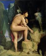Oedipus and the Sphinx (Jean-Auguste-Dominique Ingres) - Muzeo.com
