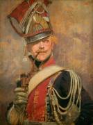 Officier du 1er chevau-légers polonais de la Garde impériale (Edouard Detaille) - Muzeo.com