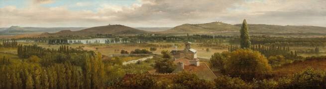 Panoramic View of the Ile-de-France (Théodore Rousseau) - Muzeo.com