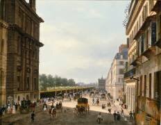 Paris, rue de Rivoli (Giuseppe Canella) - Muzeo.com