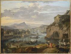 Paysage italianisant composé (Bargas A. F.) - Muzeo.com
