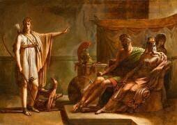 Phèdre et Hippolyte ; esquisse (Pierre-Narcisse Guérin) - Muzeo.com