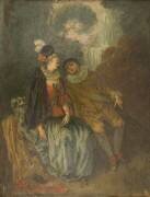 Pierrot et Colombine (Antoine Watteau) - Muzeo.com