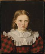 Portrait d'Adolphine Kobke, soeur de l'artiste (Christen Schjellerup Kobke) - Muzeo.com