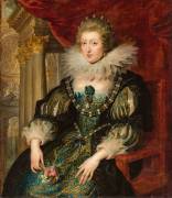 Portrait d'Anne d'Autriche (1601-1666) (Peter Paul Rubens) - Muzeo.com