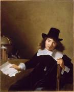 Portrait de jeune homme tenant une lettre (Bartholomeus Breenbergh) - Muzeo.com