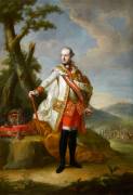 Portrait de Joseph II, empereur d'Autriche (1741-1790), porte l'ordre de la toison d'Or (Anton von Maron) - Muzeo.com
