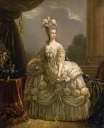 Portrait de la reine Marie-Antoinette (anonymous) - Muzeo.com