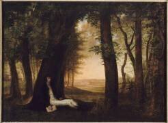 Portrait de Lucien Bonaparte (1775-1840) allongé et lisant sous un arbre (Jacques Sablet) - Muzeo.com