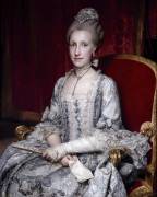 Portrait de Maria Luisa d'Espagne (Anton Raphaël Mengs) - Muzeo.com