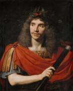 Portrait de Molière dans le rôle de César (La Mort de Pompée de Pierre Corneille) (Nicolas Mignard) - Muzeo.com