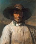 Portrait de paysan berrichon (Adolphe-Félix Cals) - Muzeo.com
