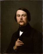 Portrait d'homme (Hippolyte Flandrin) - Muzeo.com