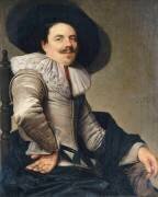 Portrait d'homme assis (Willem van Vliet) - Muzeo.com