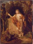 Portrait d'homme en bacchus (Nicolas de Largillière) - Muzeo.com
