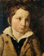 Portrait d'un jeune garçon, sans doute Olivier Bro (Théodore Géricault) - Muzeo.com