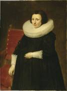 Portrait d'une femme âgée de 54 ans (Jan Anthonisz van Ravesteyn) - Muzeo.com