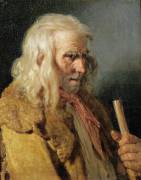 Portrait of a Breton Peasant (Jean-Jacques Francois...) - Muzeo.com