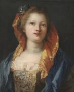 Portrait of a Woman (Giandomenico Tiepolo) - Muzeo.com