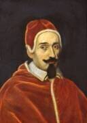 Portrait of Alexander VII aged 57 (Italian School) - Muzeo.com