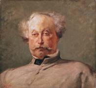 Portrait of Alexandre Dumas fils (Georges Clairin) - Muzeo.com