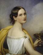 Portrait of Antonia Wallinger (Joseph Karl Stieler) - Muzeo.com