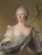 Portrait of Barbara Belgioso d'Este (Jean-Marc Nattier) - Muzeo.com