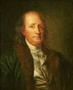 Portrait of Benjamin Franklin (George Peter Alexandre Healy) - Muzeo.com