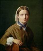 Portrait of Christianne Kobke (Constantin Hansen) - Muzeo.com