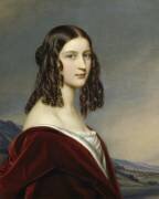 Portrait of Friederike Von Freiin Gumppenberg (Joseph Karl Stieler) - Muzeo.com