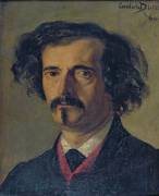 Portrait of Jules Barbey d'Aurevilly (Carolus-Duran) - Muzeo.com