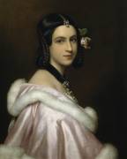 Portrait of Lady Jane Erskine (Joseph Karl Stieler) - Muzeo.com