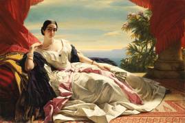 Portrait of Leonilla (Franz Xaver Winterhalter) - Muzeo.com