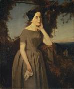 Portrait of Louisa Schmid (Arnold Böcklin) - Muzeo.com