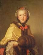 Portrait of Louis-Henriette de Bourbon-Conti (Jean-Marc Nattier) - Muzeo.com