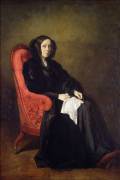 Portrait of Madame Poullain-Dumesnil (Thomas Couture) - Muzeo.com