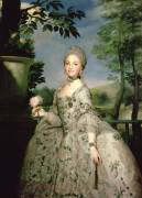 Portrait of Marie-Louise of Bourbon (1751-1819) (Anton Raphaël Mengs) - Muzeo.com