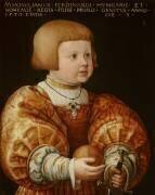 Portrait of Maximilian of Austria Aged Three (Jakob Seisenegger) - Muzeo.com