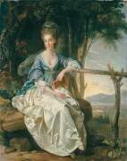 Portrait of Miss Matilda Clevland in a Tuscan Landscape (Johan Zoffany) - Muzeo.com