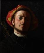 Portrait of Paul Verlaine as a Troubadour (Frédéric Bazille) - Muzeo.com