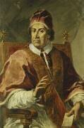 Portrait of Pope Clement XI (Pier Leone Ghezzi) - Muzeo.com