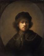 Portrait of the artist as a young man (Rembrandt) - Muzeo.com