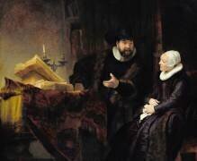 Portrait of the Mennonite Preacher (Rembrandt) - Muzeo.com