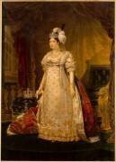 Portrait officiel en pied de Marie-Thérèse-Charlotte de France, duchesse d'Angoulême (1778-1851) (Antoine-Jean Gros) - Muzeo.com