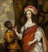 Posthumous Portrait of Mary Stuart with a Servant (Adriaen Hanneman) - Muzeo.com
