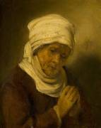 Praying Woman (Rembrandt) - Muzeo.com